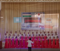 우즈베키스탄 고려인 위문공연 방송분